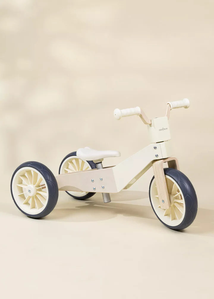 Wooden Balance Bike 3-in-1 - Foam