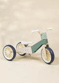 Wooden Balance Bike - 3 in 1 - Seafoam