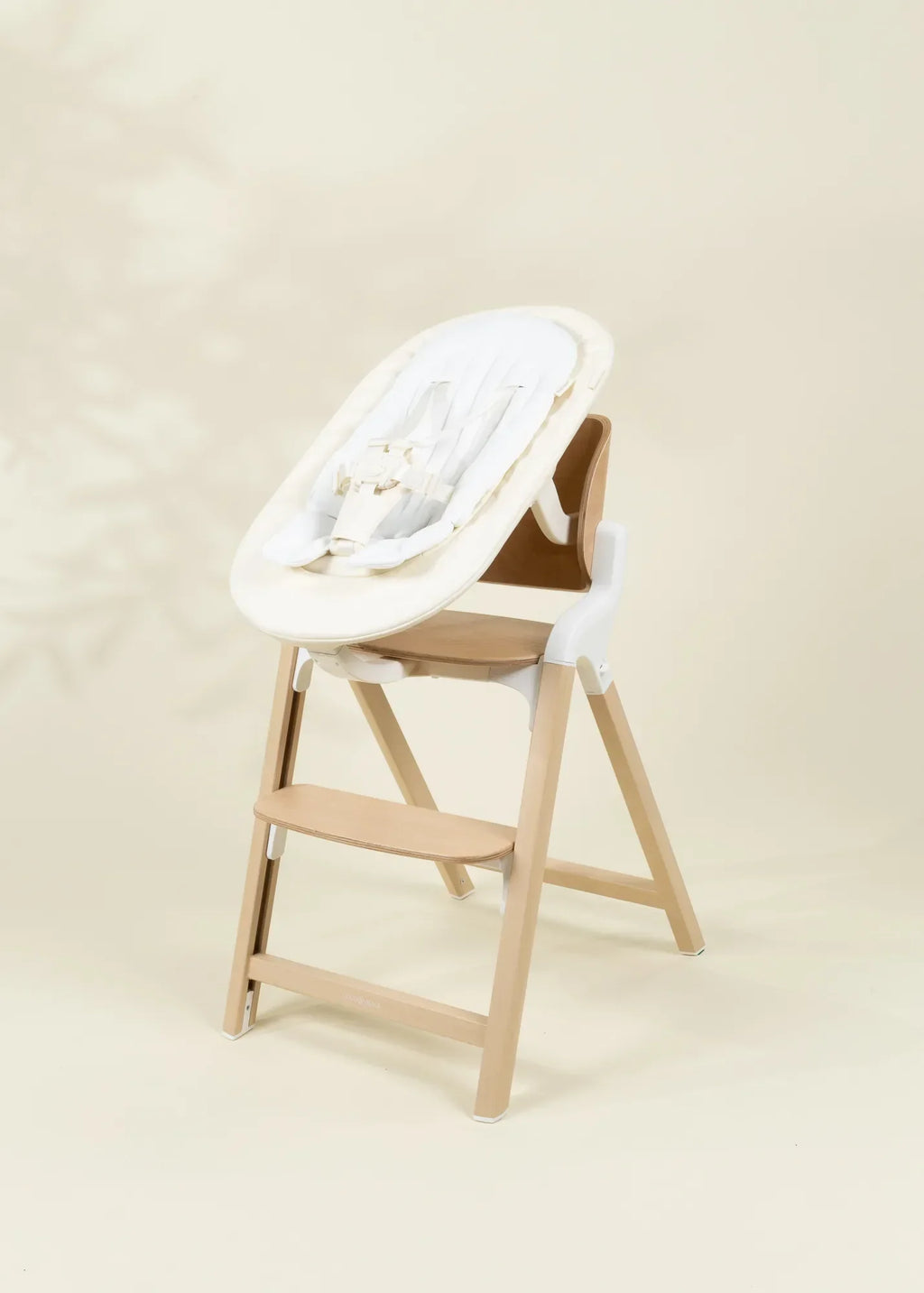 Convertible Newborn Bouncer Seat for – Foam & White Oak
