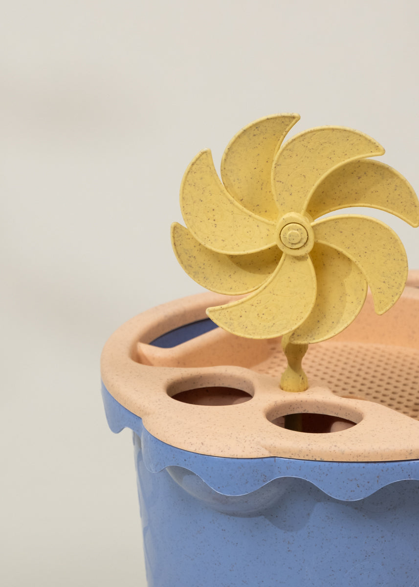 Oversized 6 Wheat Straw Sand Toy – Bucket & Accessories