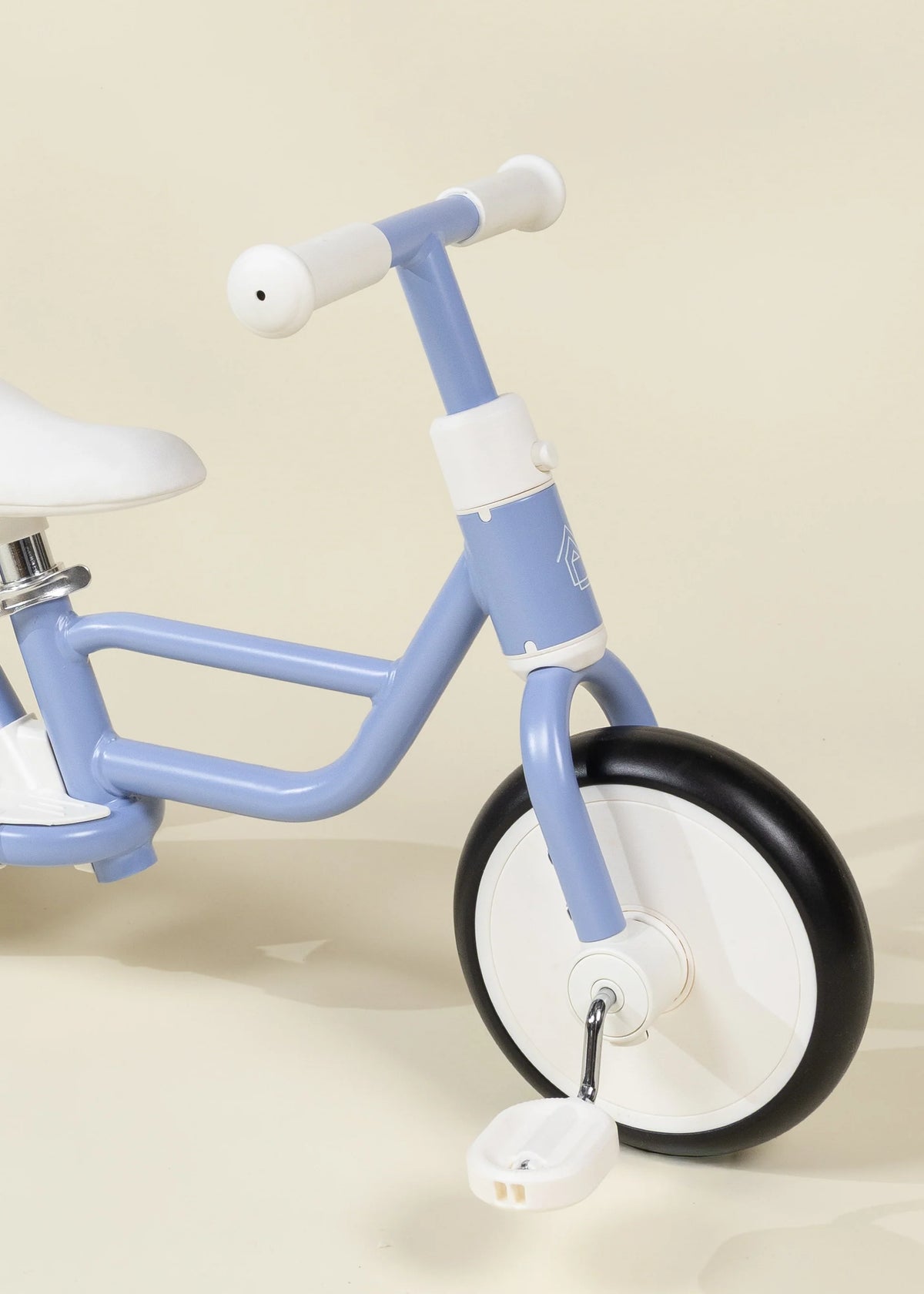 4-in-1 Tricycle with Push Handle & Training Wheels