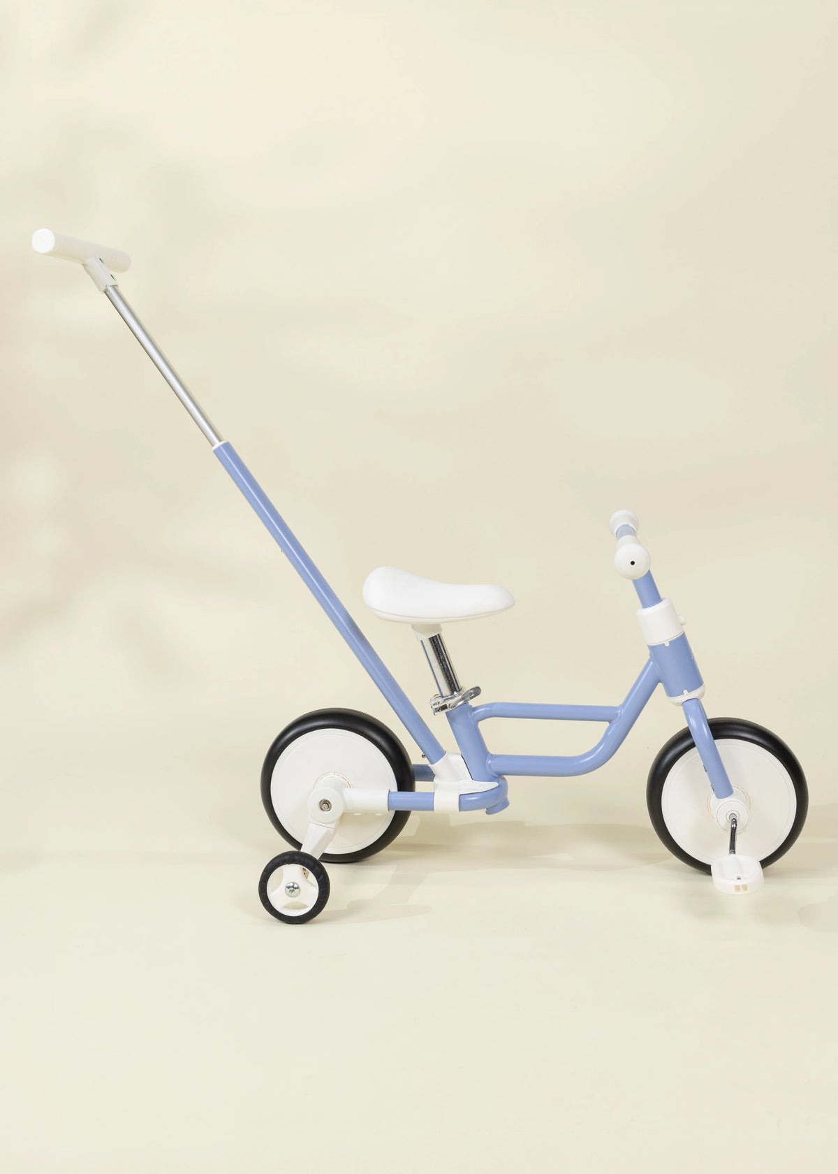 4-in-1 Tricycle with Push Handle & Training Wheels