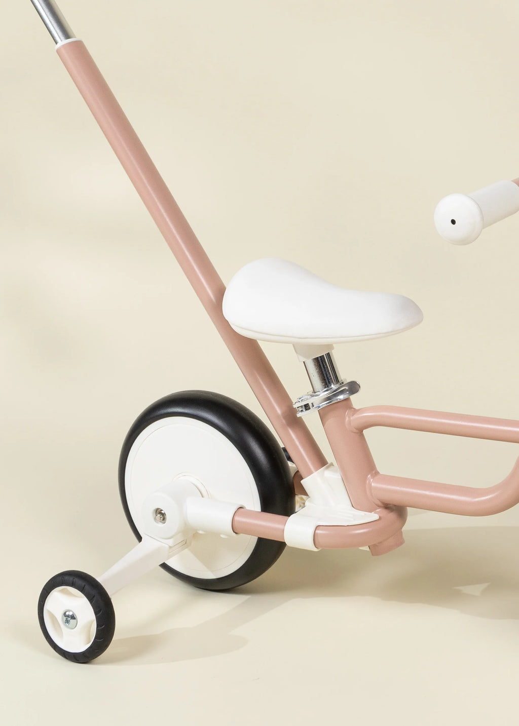 4-in-1 Tricycle with Push Handle & Training Wheels