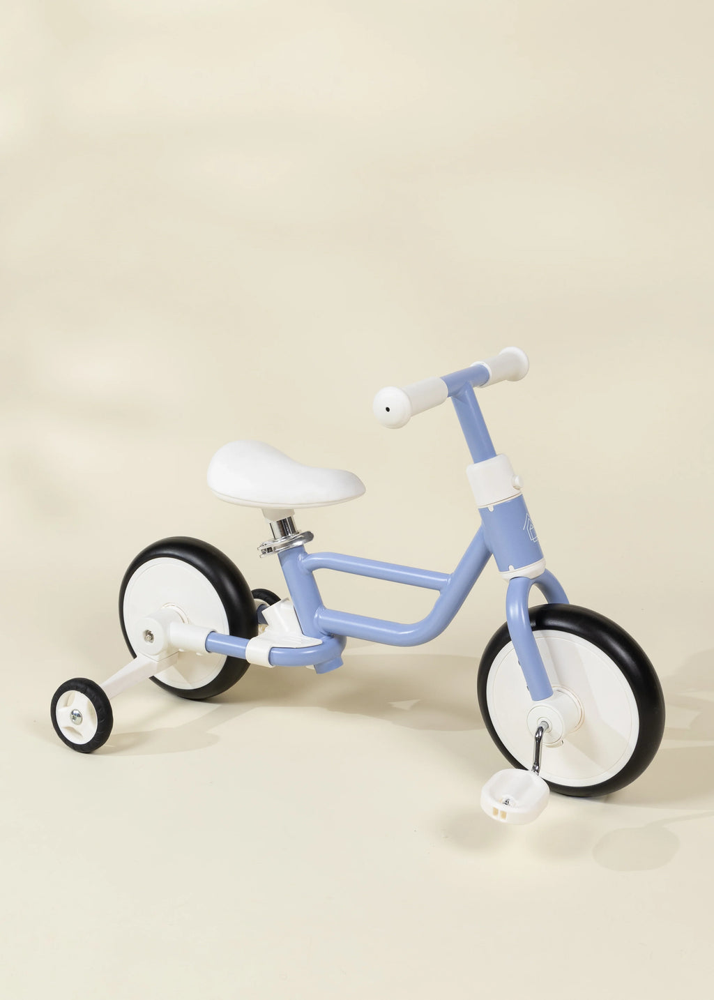 4-in-1 Tricycle with Push Handle & Training Wheels