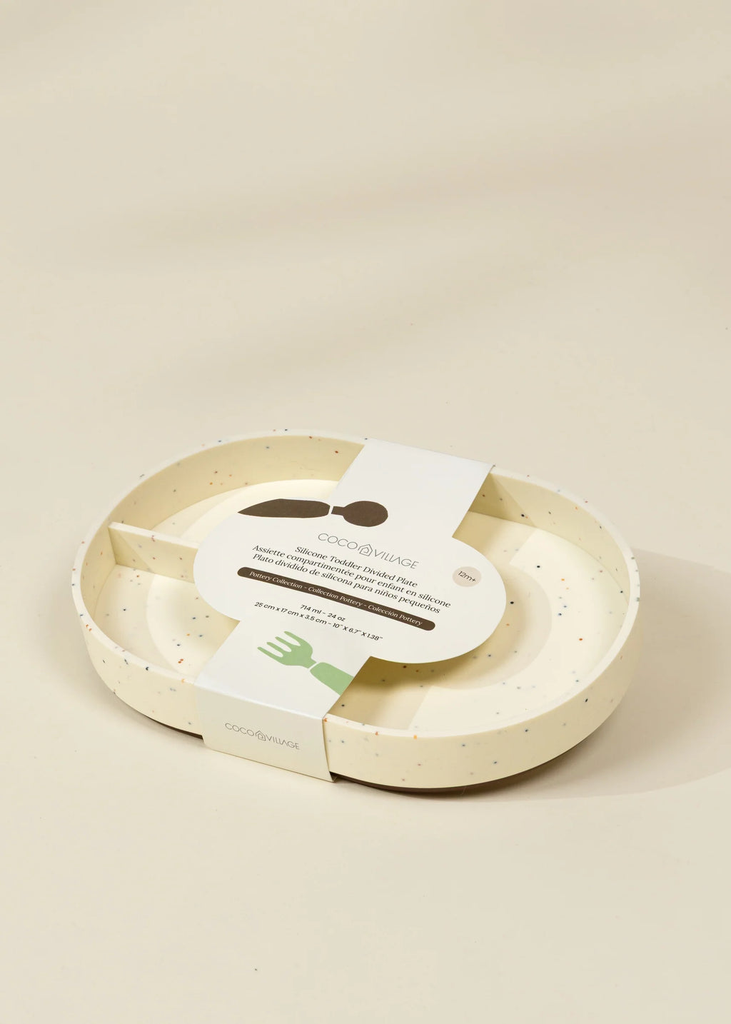 Silicone Toddler Divided Plate