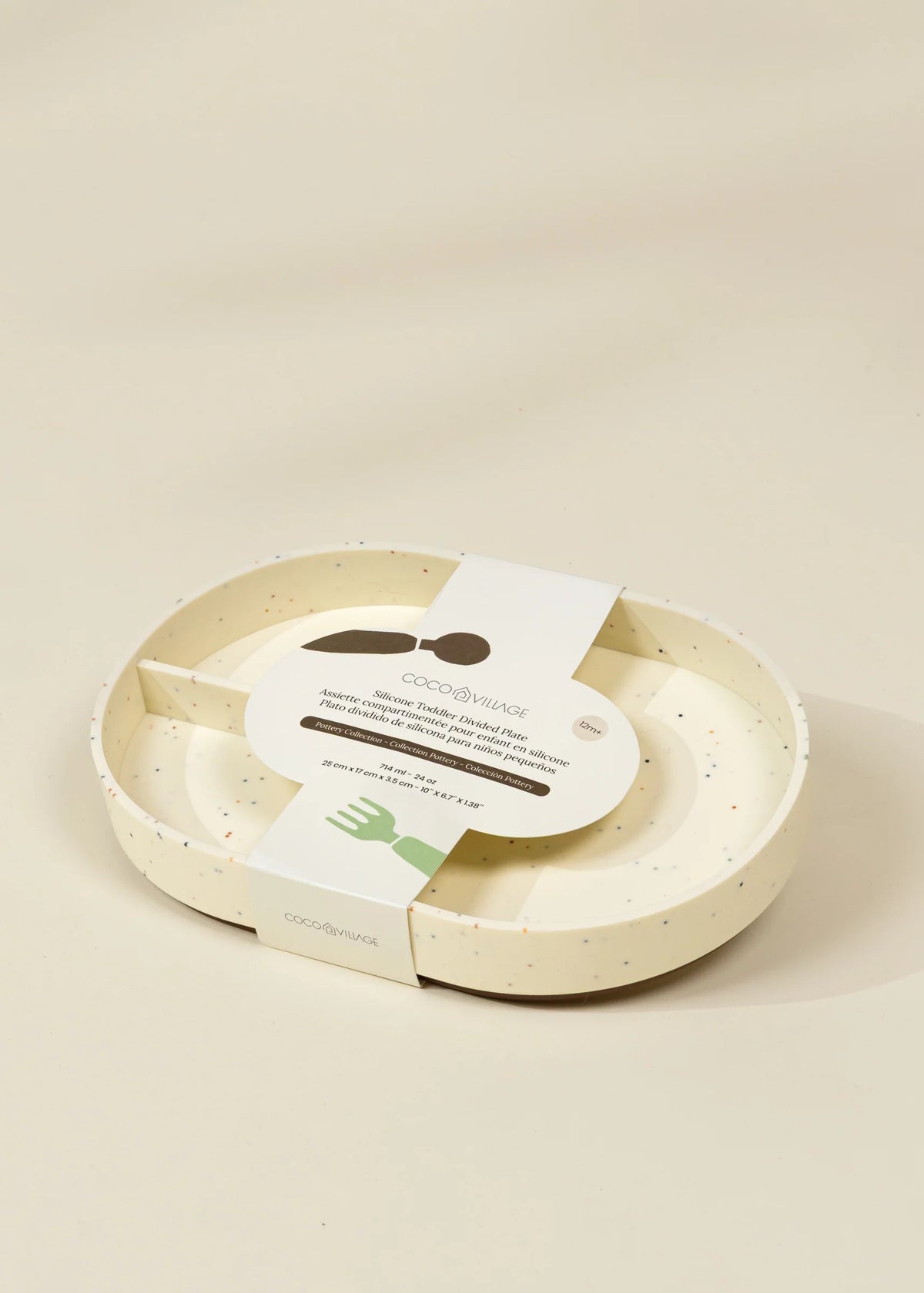 Silicone Toddler Divided Plate