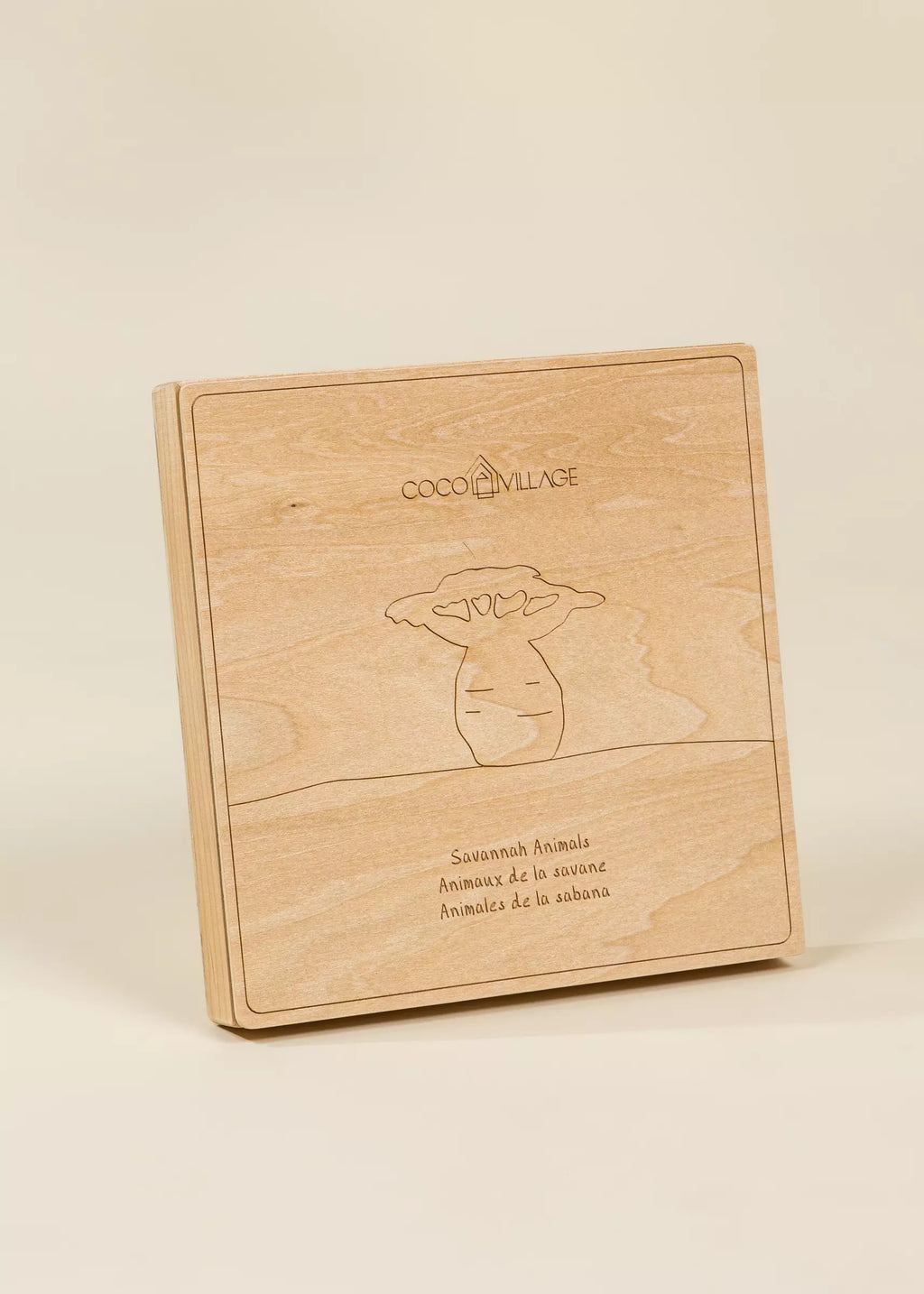 Wooden Balance Puzzle - 8 pieces