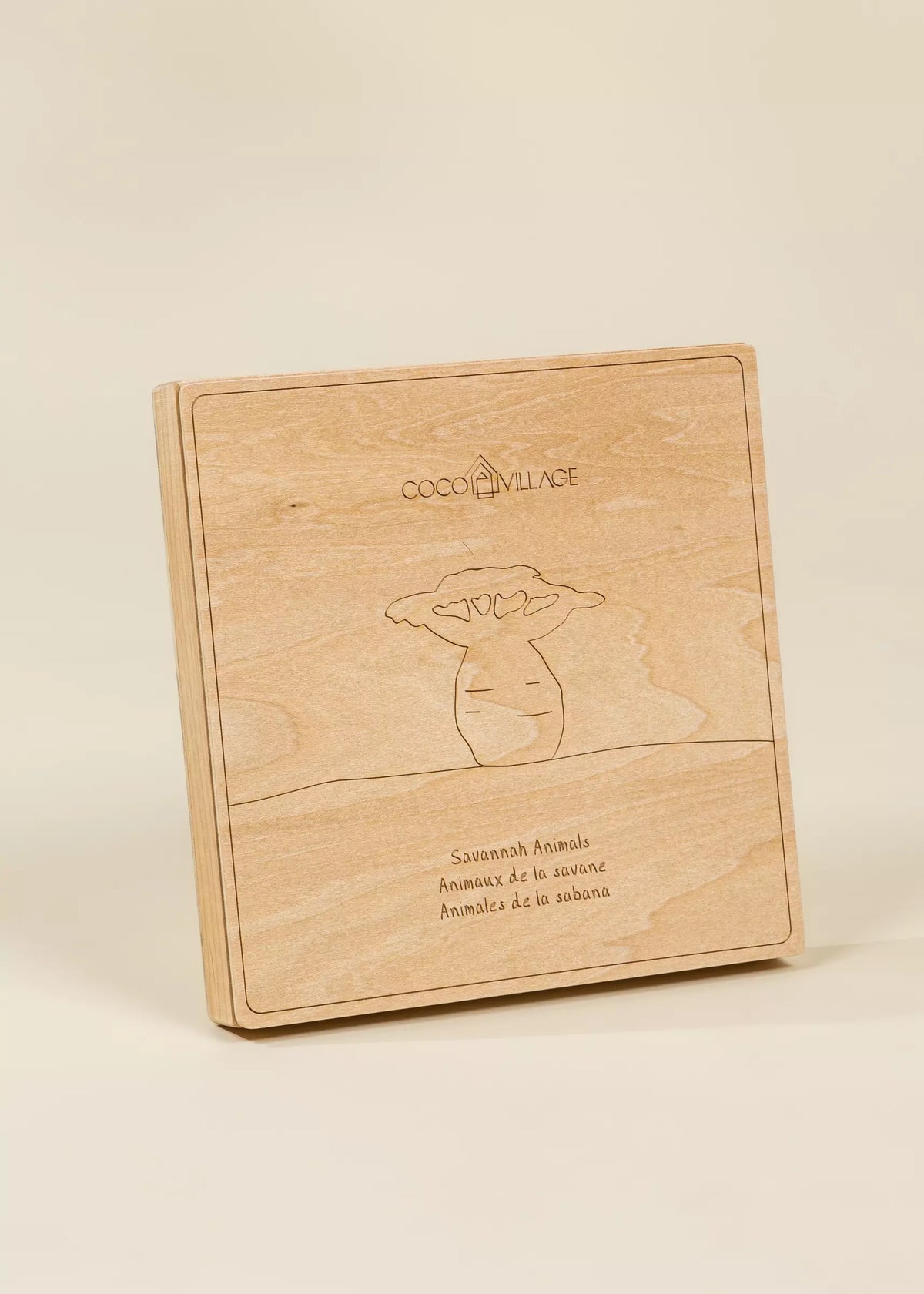 Wooden Balance Puzzle - 8 pieces