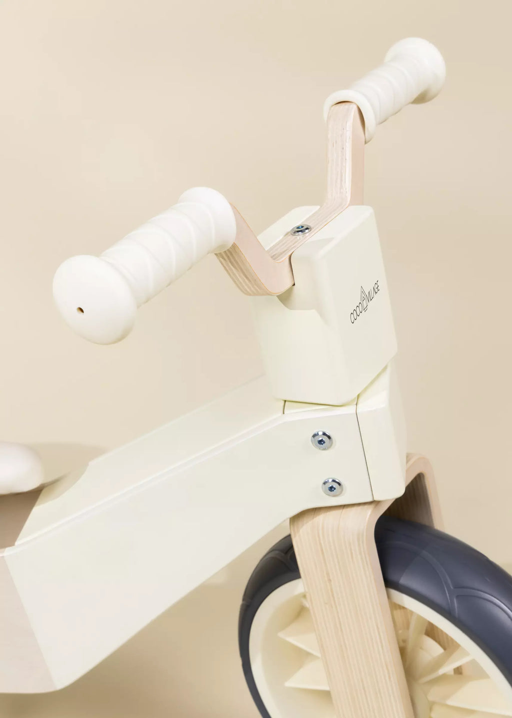 Wooden Balance Bike 3-in-1 - Foam