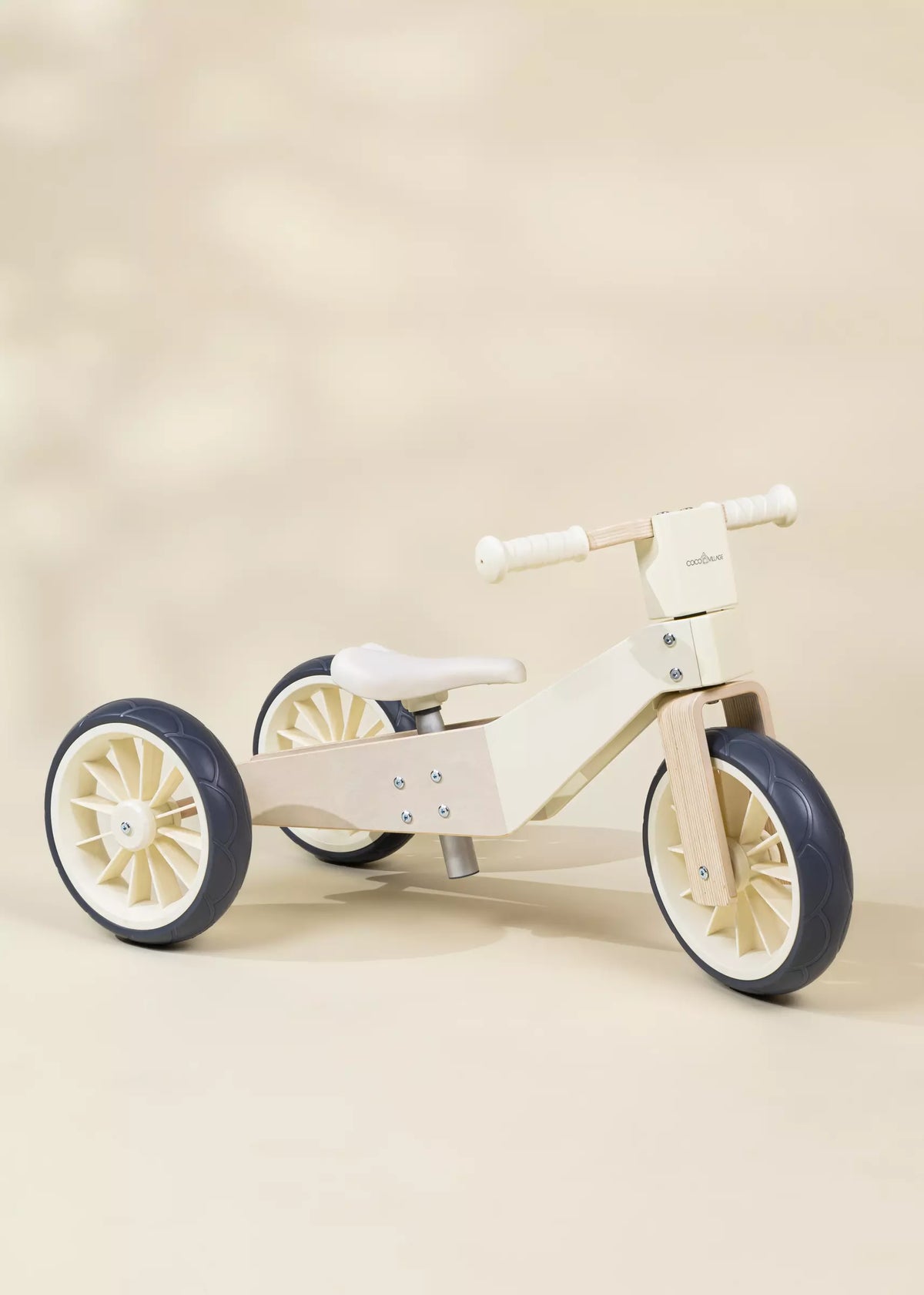 Wooden Balance Bike 3-in-1 - Foam