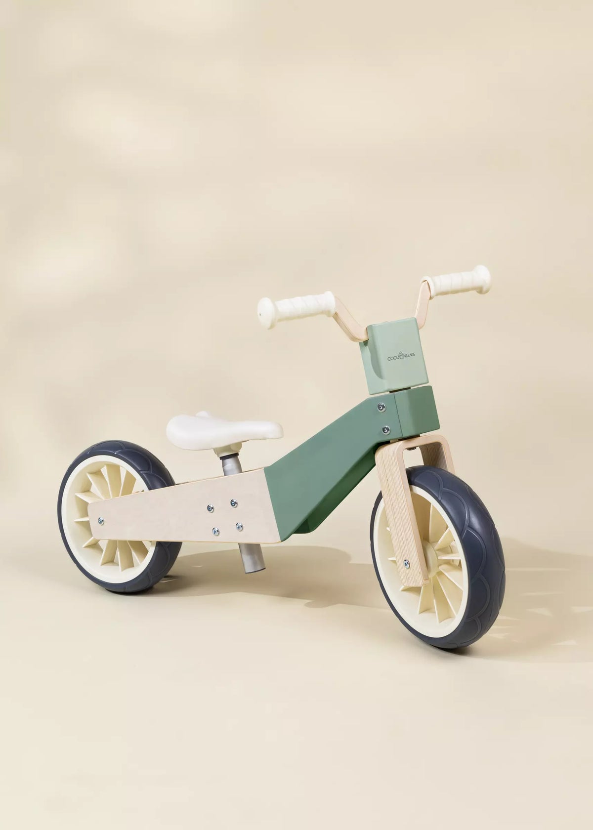 Wooden Balance Bike - 3 in 1 - Seafoam