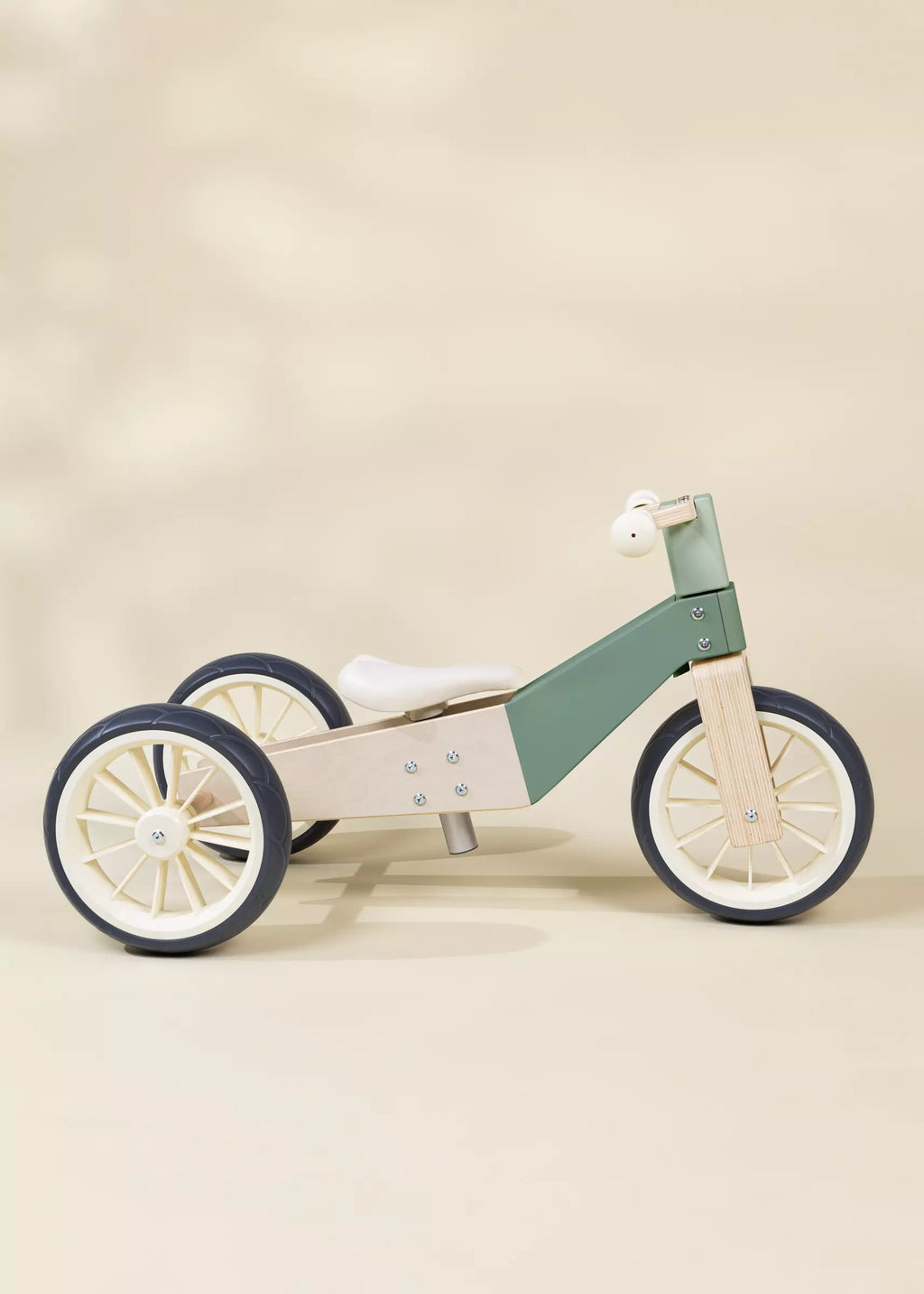 Wooden Balance Bike - 3 in 1 - Seafoam