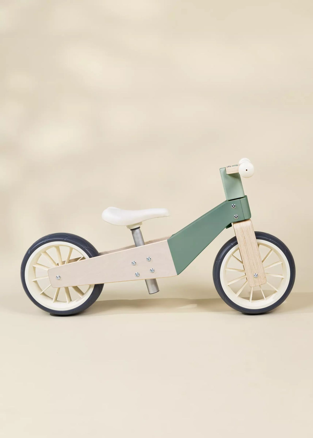 Wooden Balance Bike - 3 in 1 - Seafoam