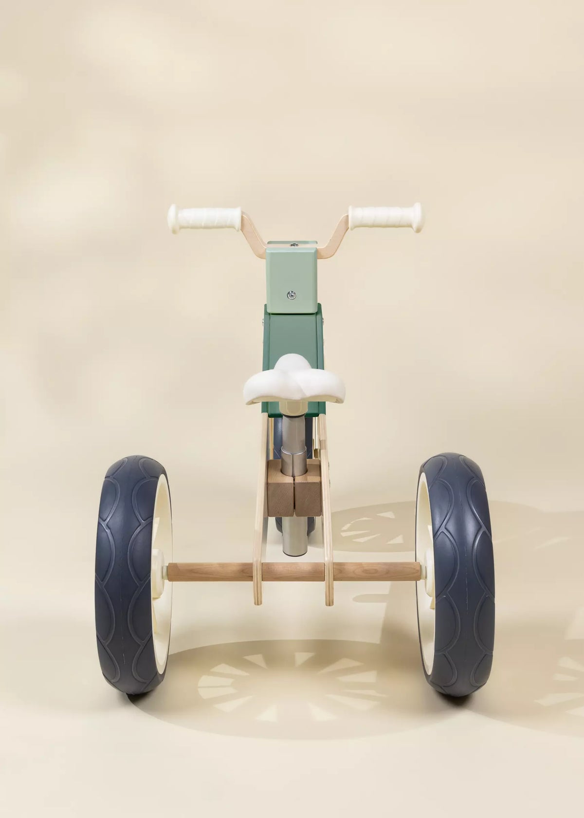 Wooden Balance Bike - 3 in 1 - Seafoam