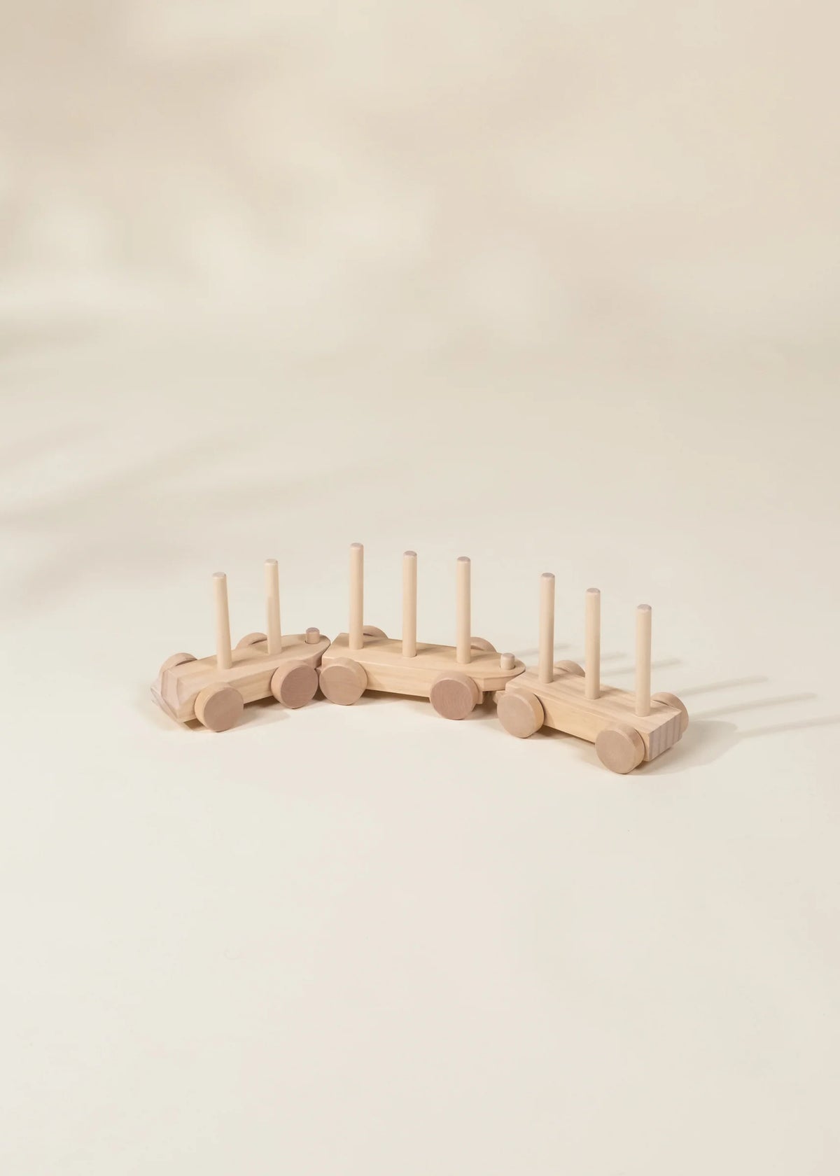 Oversized Wooden Stacking Train