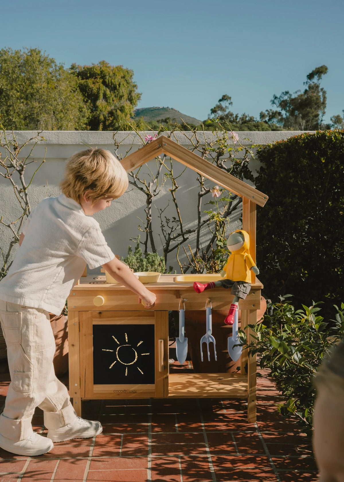 Wooden Outdoor Play Kitchen