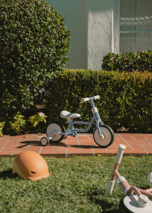 4-in-1 Tricycle with Push Handle & Training Wheels