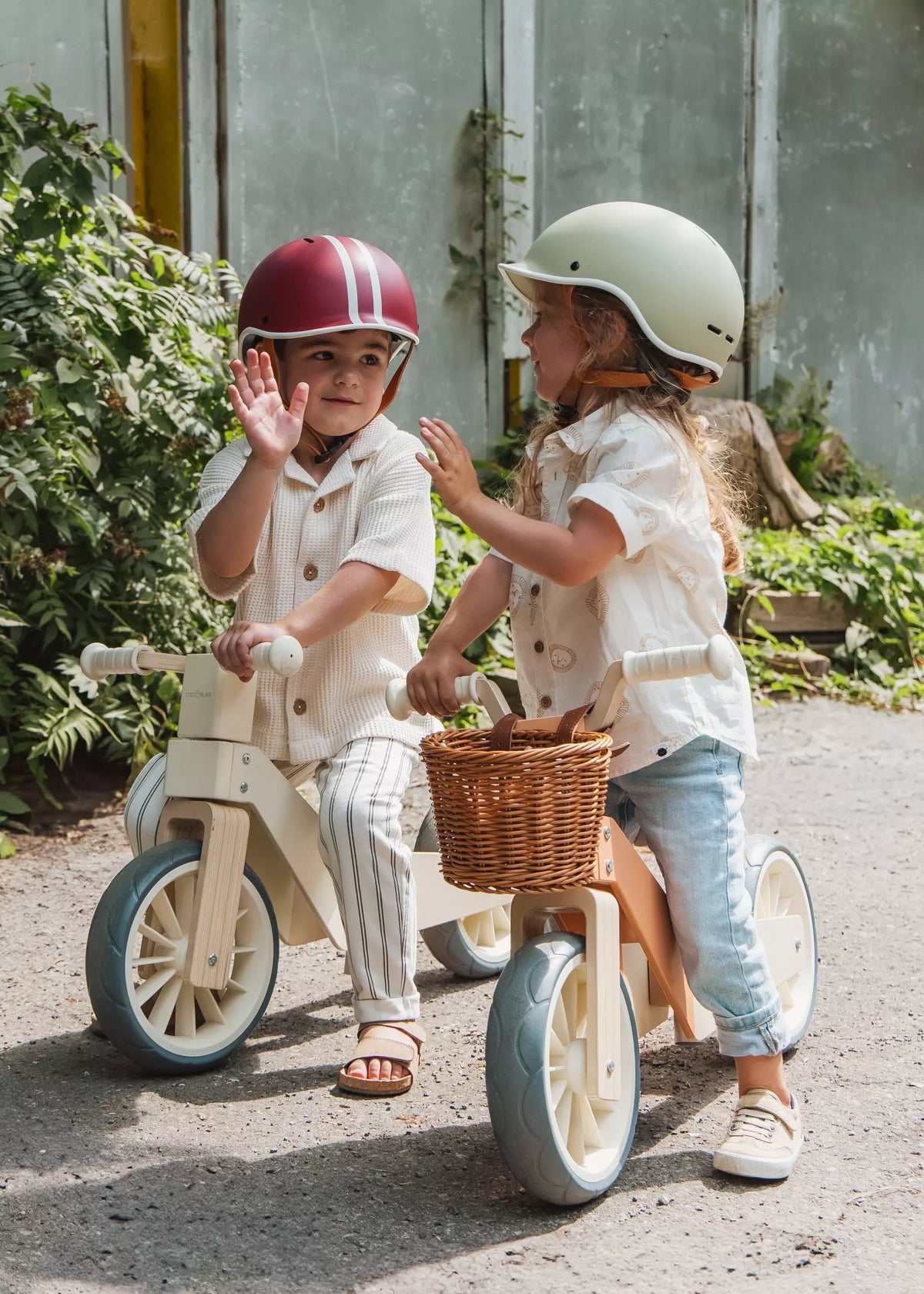 Wooden Balance Bike 3-in-1 - Foam