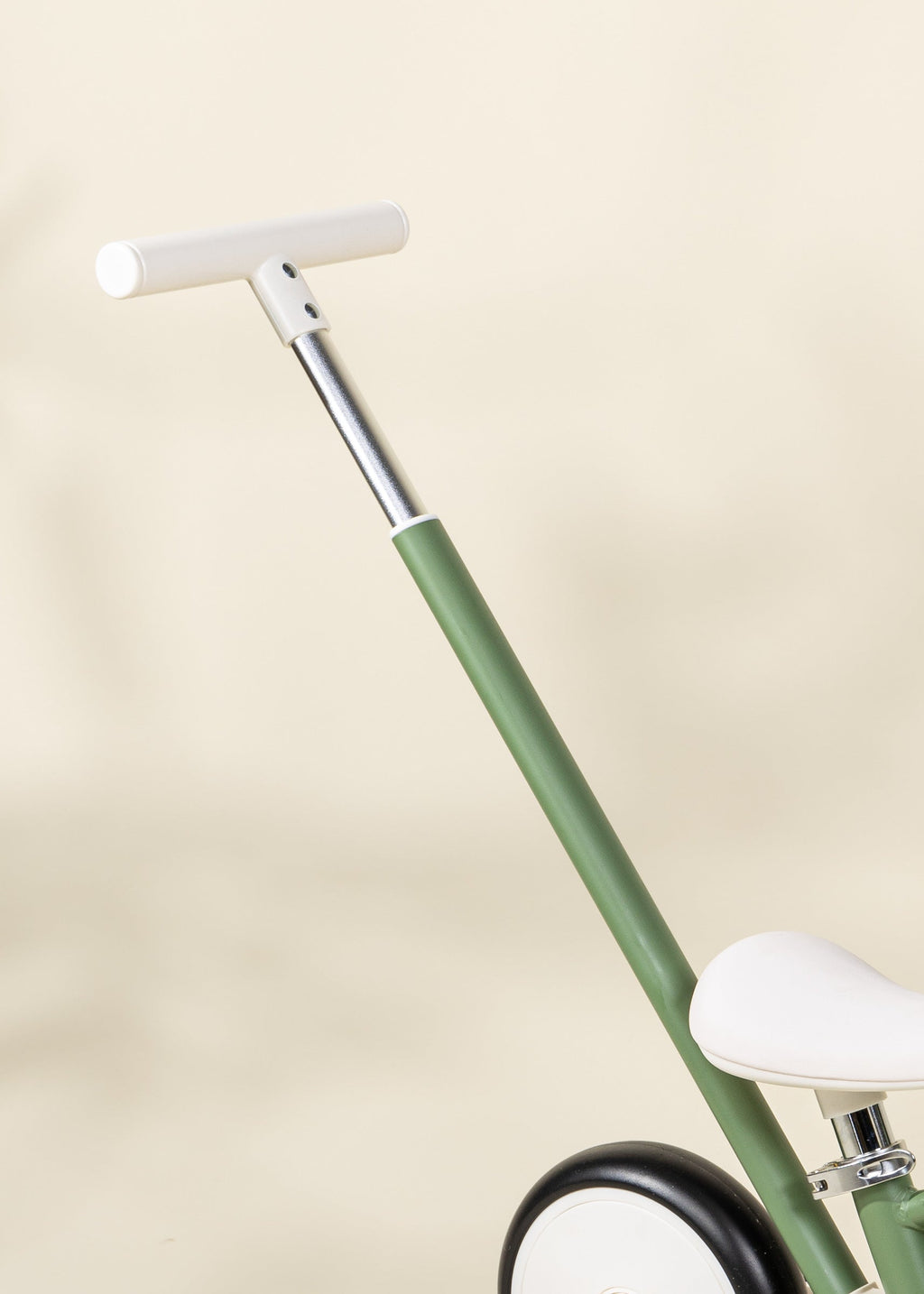 4-in-1 Tricycle with Push Handle & Training Wheels - Seafoam