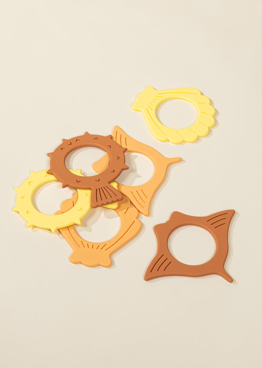 6 Silicone Diving Rings Pool Toys