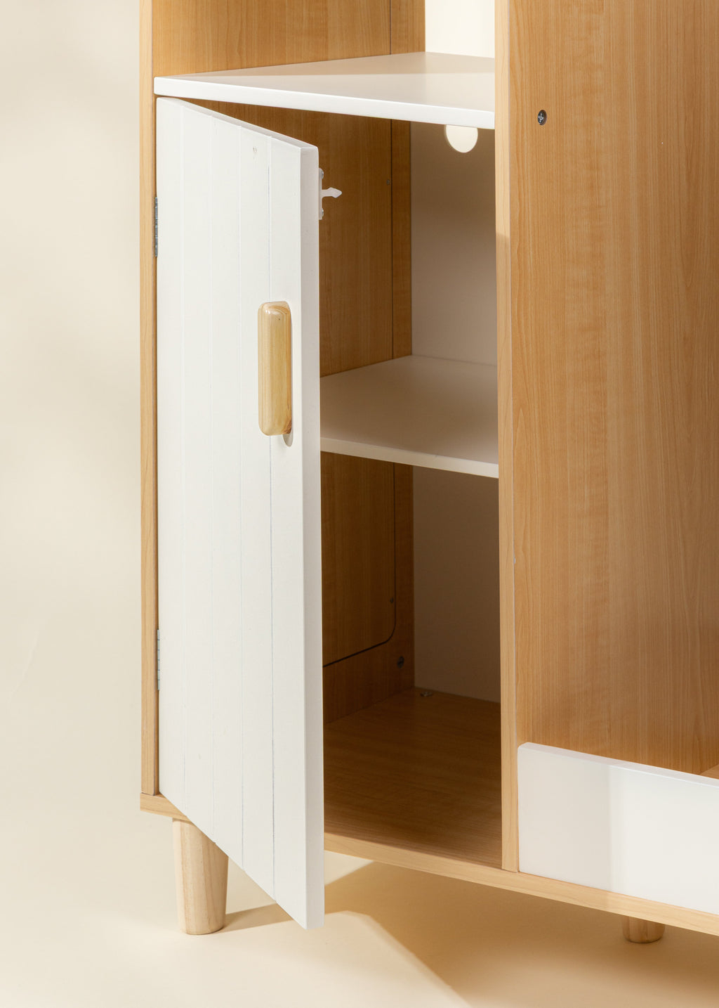 Wooden Play Dress Wardrobe