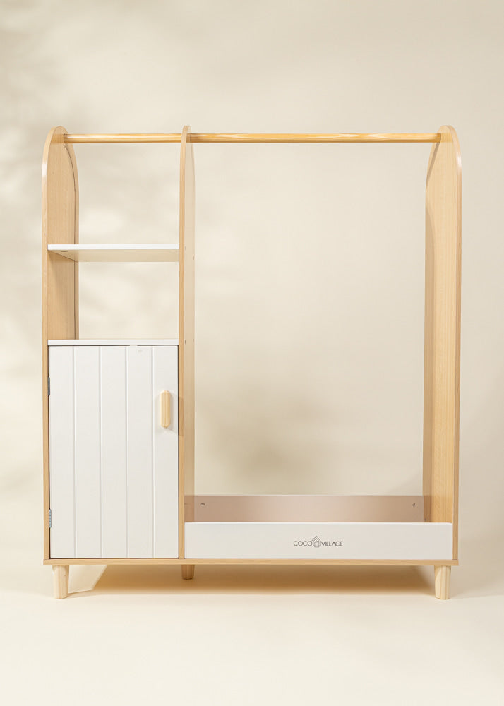 Wooden Play Dress Wardrobe