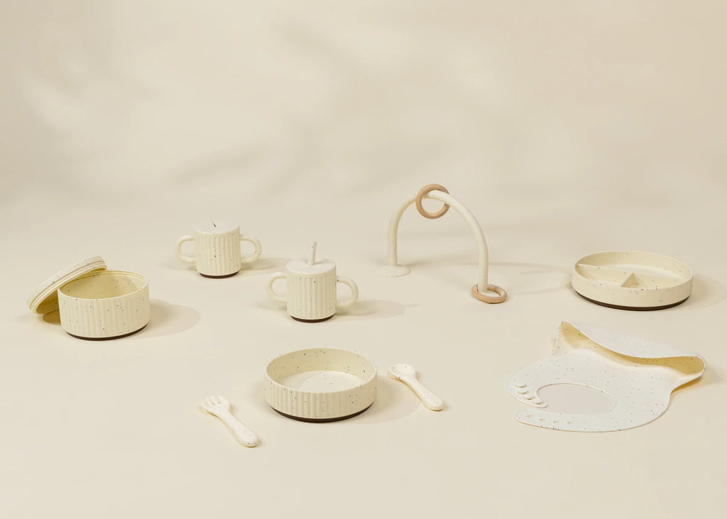 Silicone Baby Suction Divided Plate