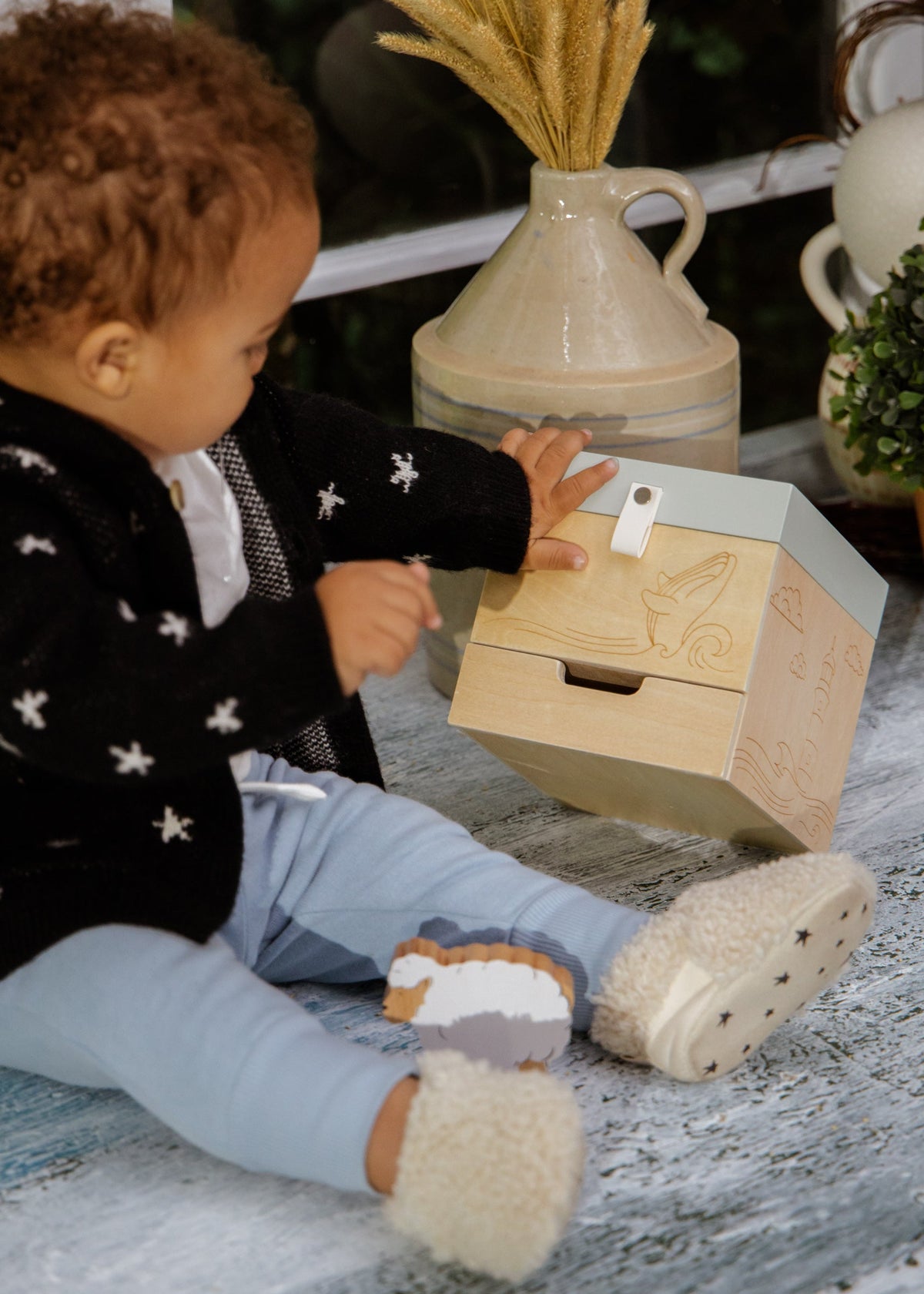 Wooden Musical Souvenir Box