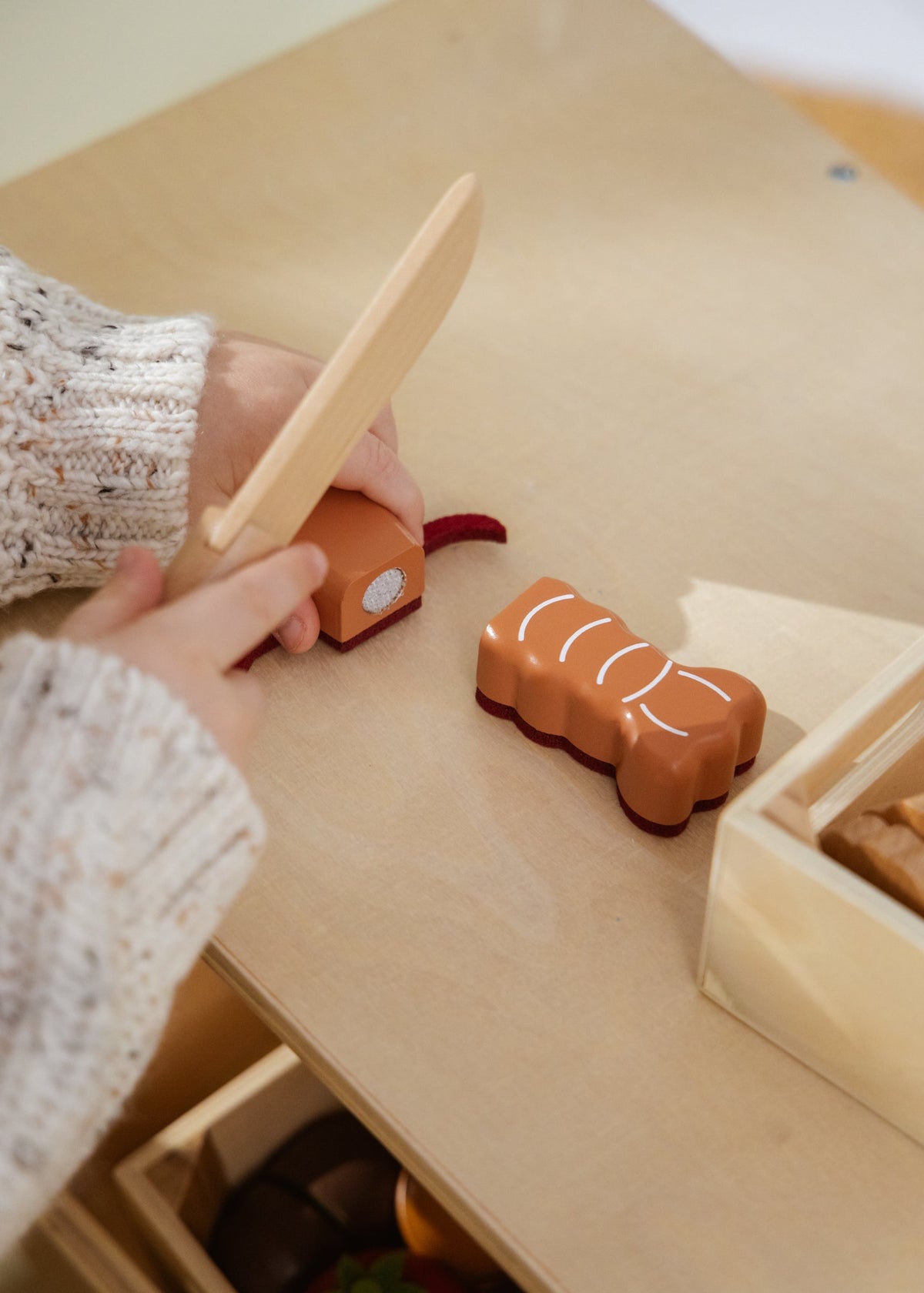 Wooden Seafood Play