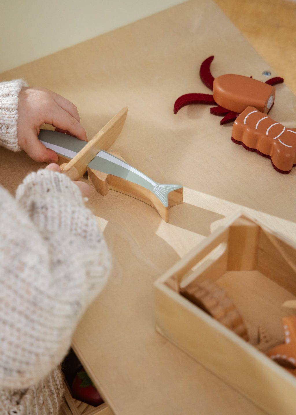 Wooden Seafood Play