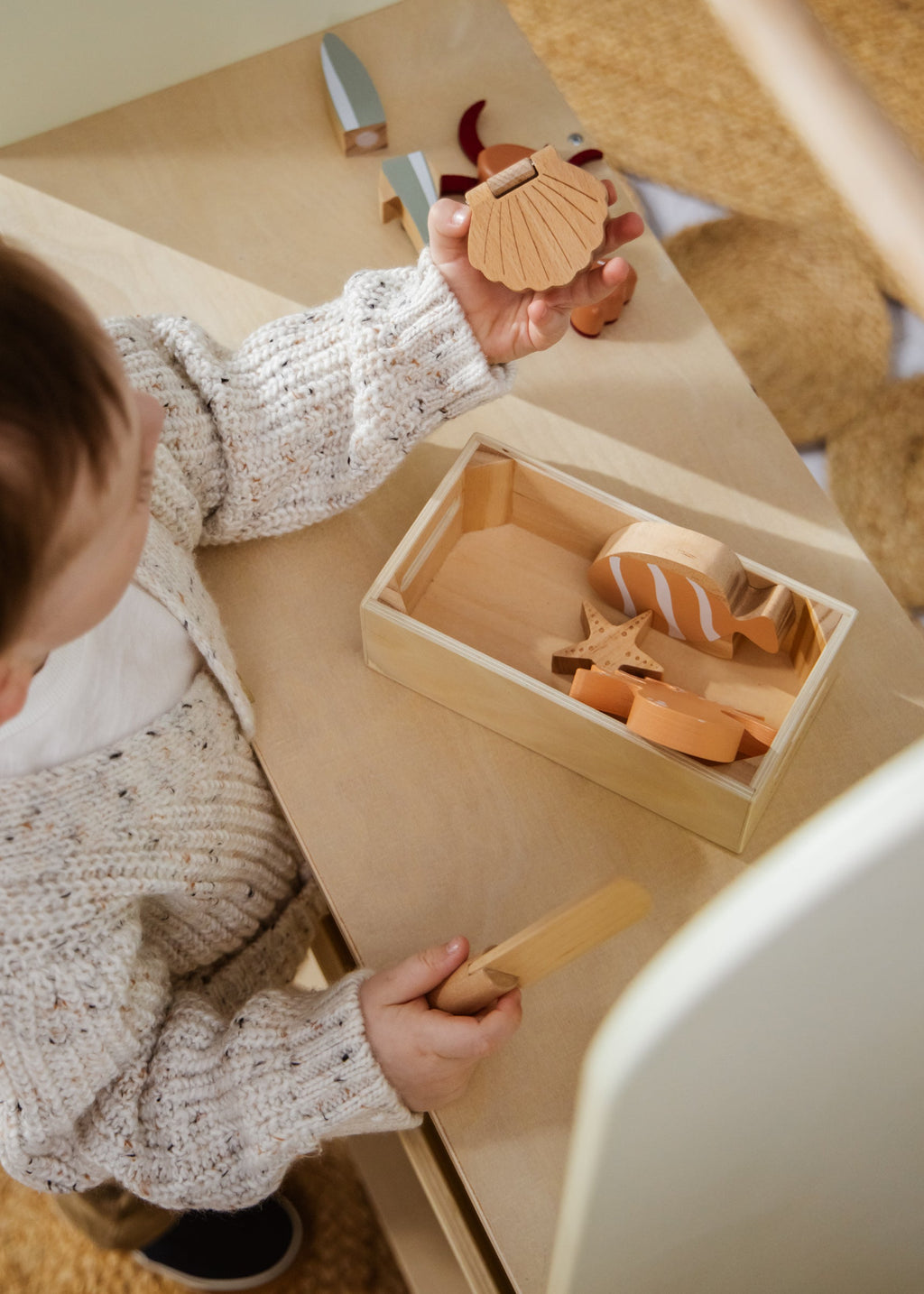 Wooden Seafood Play