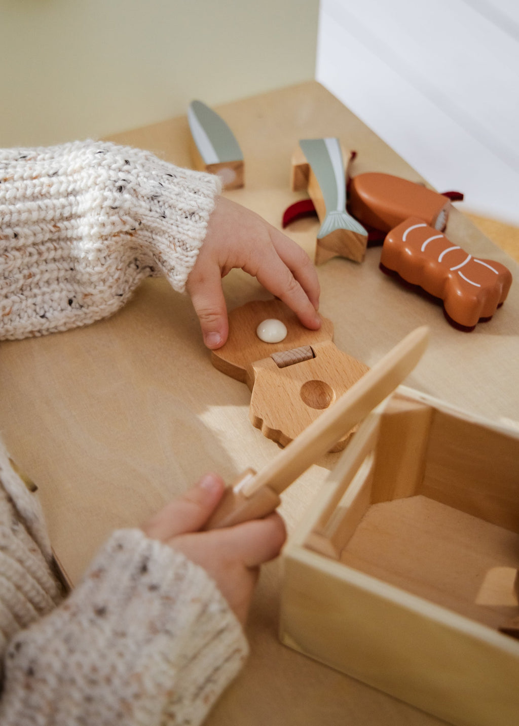 Wooden Seafood Play