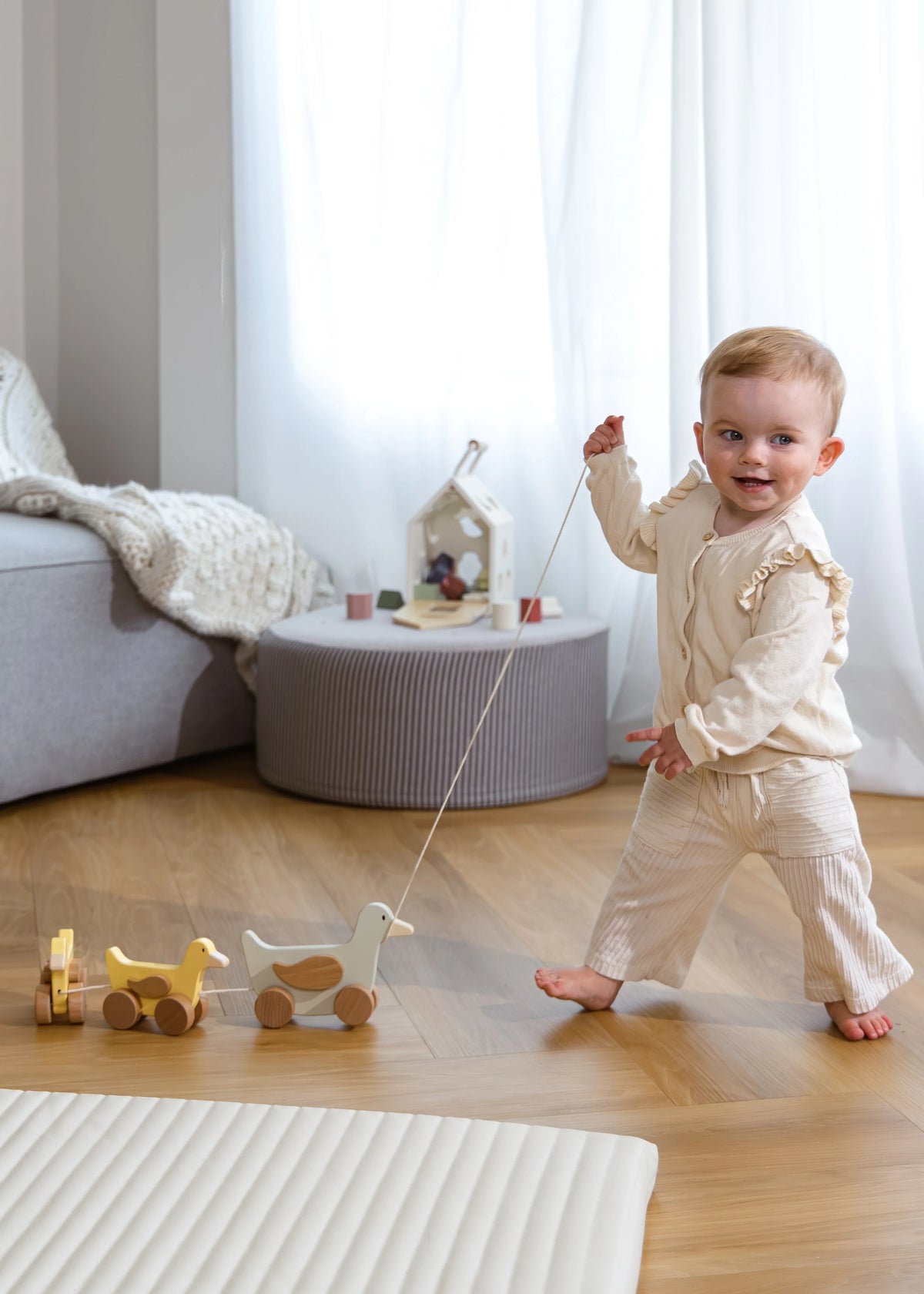 Duck Family Pull Toy