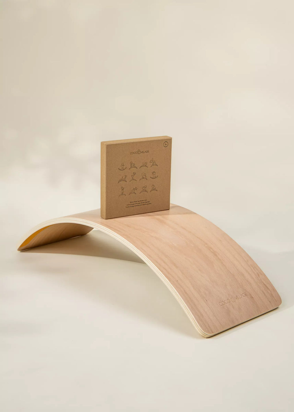 Balance Board Yoga Wooden Cards