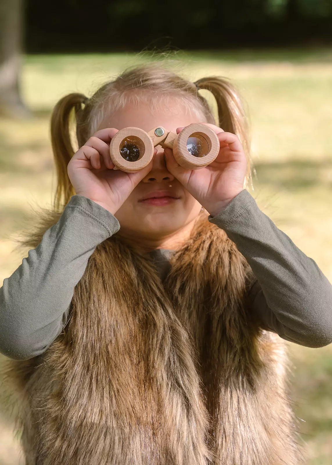 Explorer’s Wooden Binoculars
