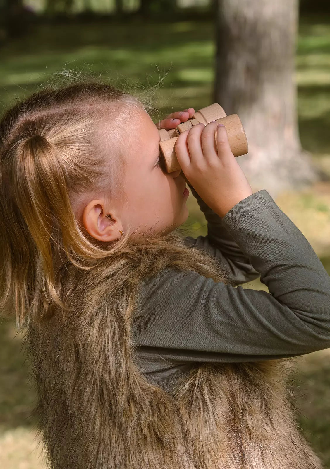 Explorer’s Wooden Binoculars