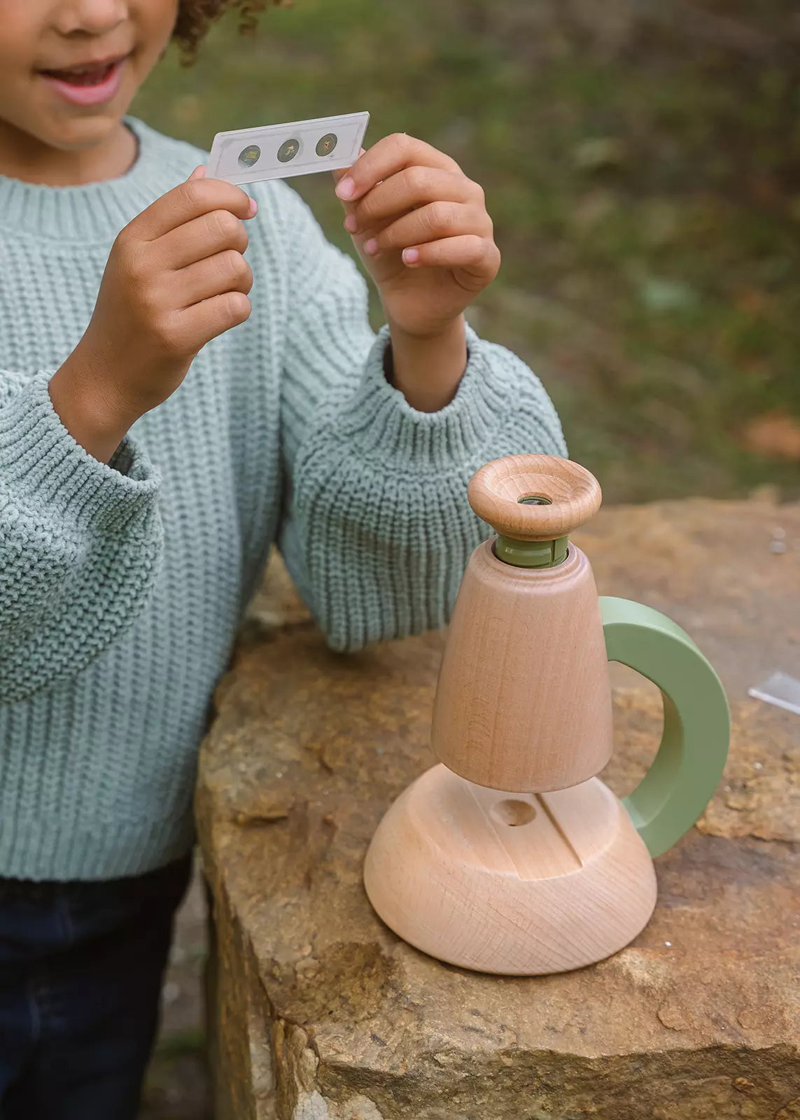 Little Scientist Wooden Microscope