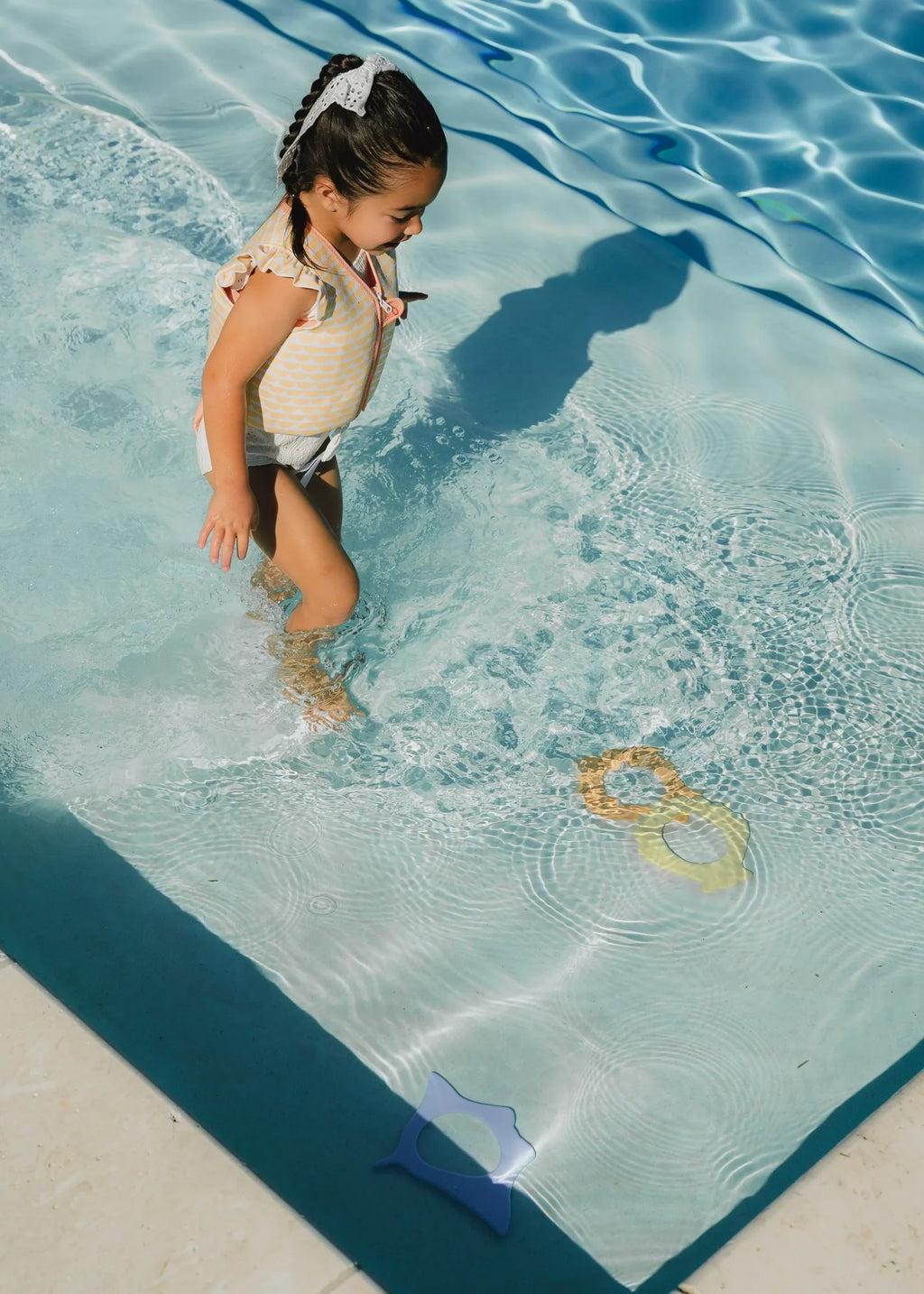 6 Silicone Diving Rings Pool Toys