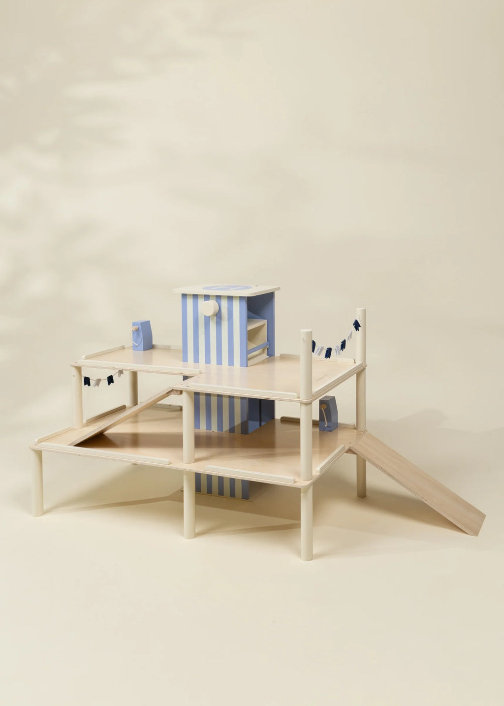Oversized Wooden Parking Garage Play