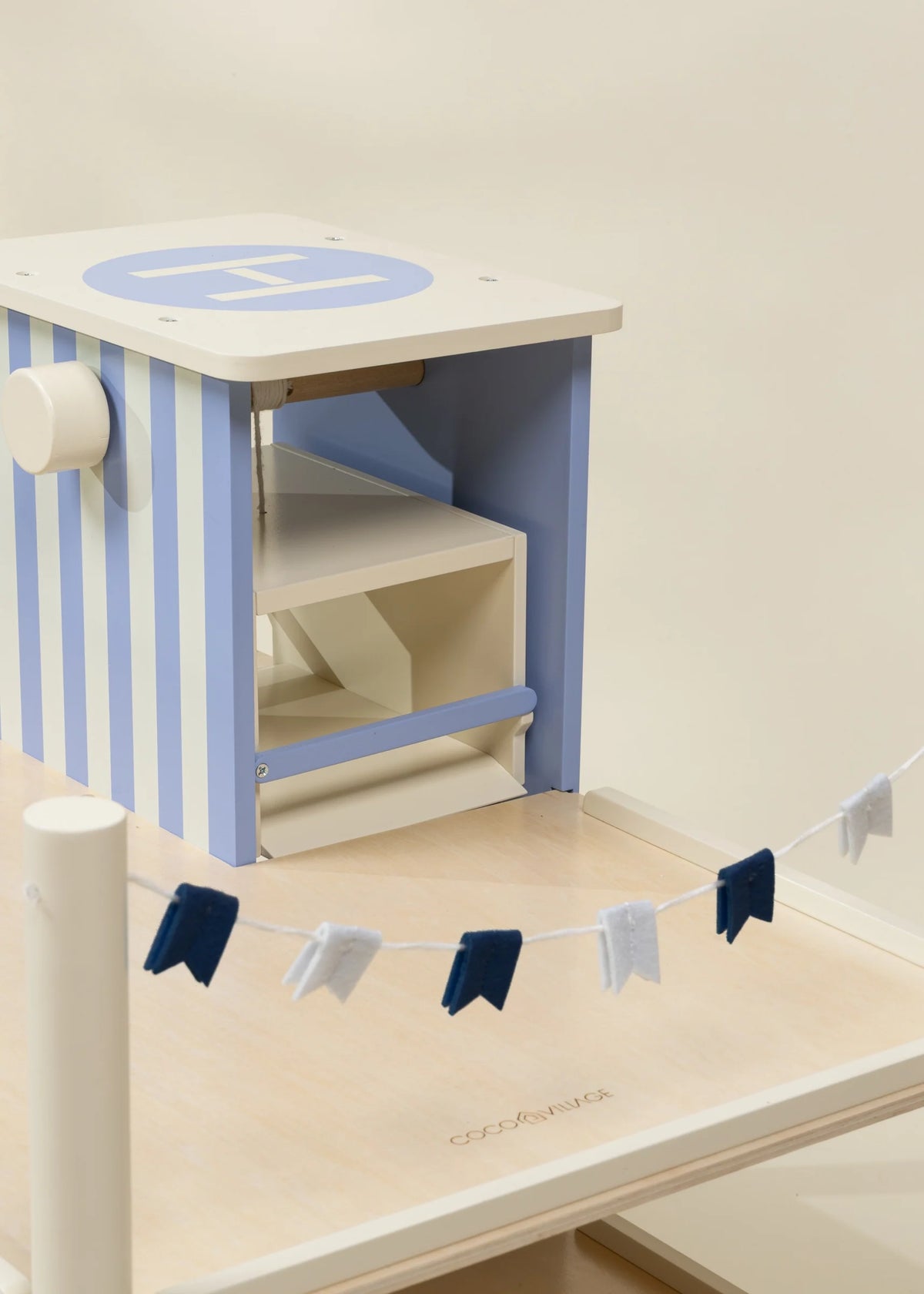 Oversized Wooden Parking Garage Play