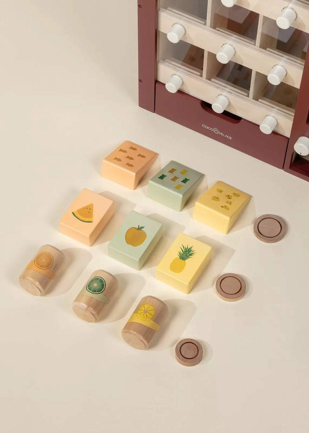 Wooden Play Vending Machine