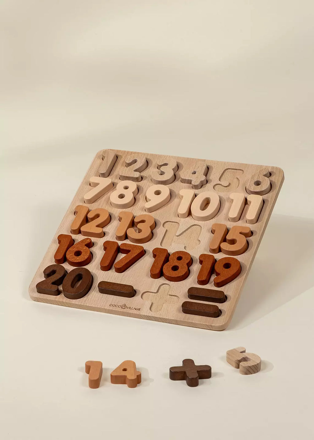 Wooden Numbers