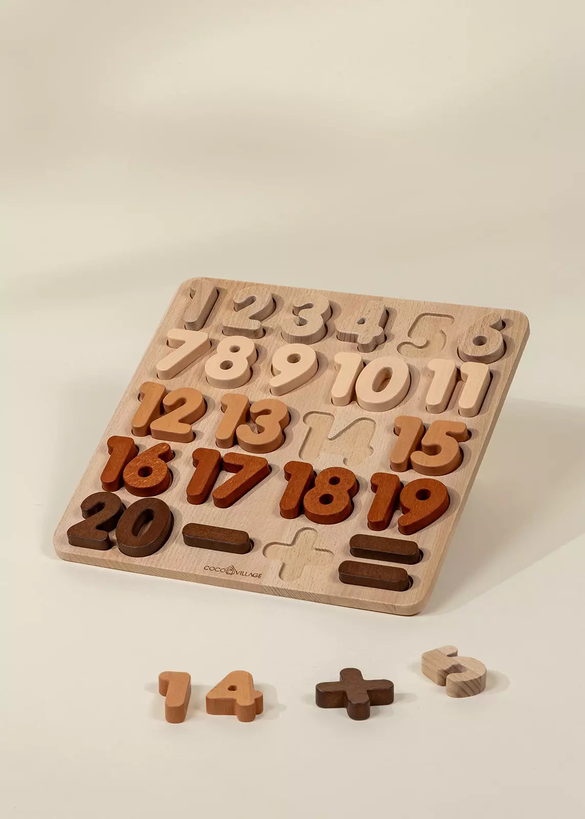 Wooden Numbers
