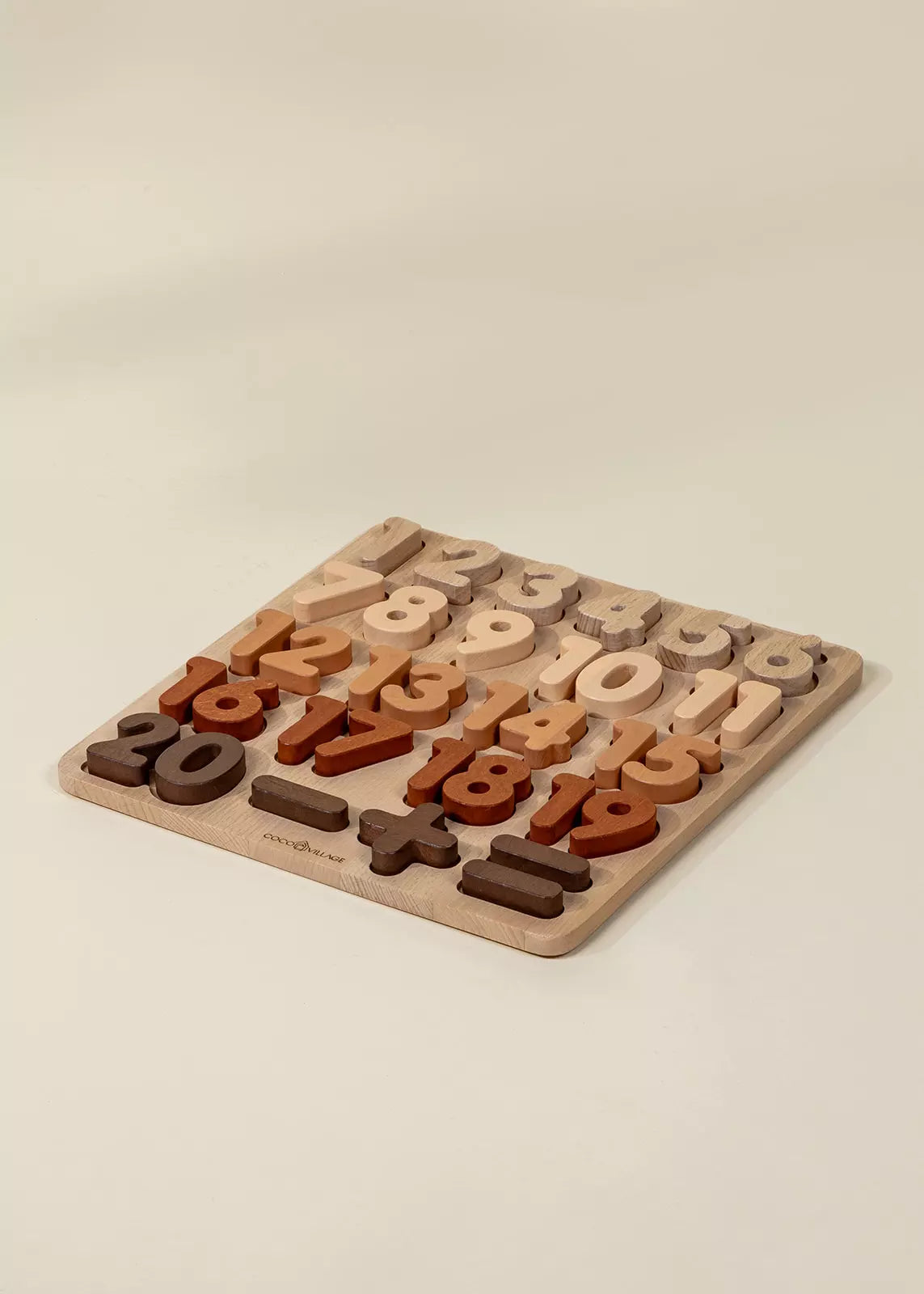 Wooden Numbers