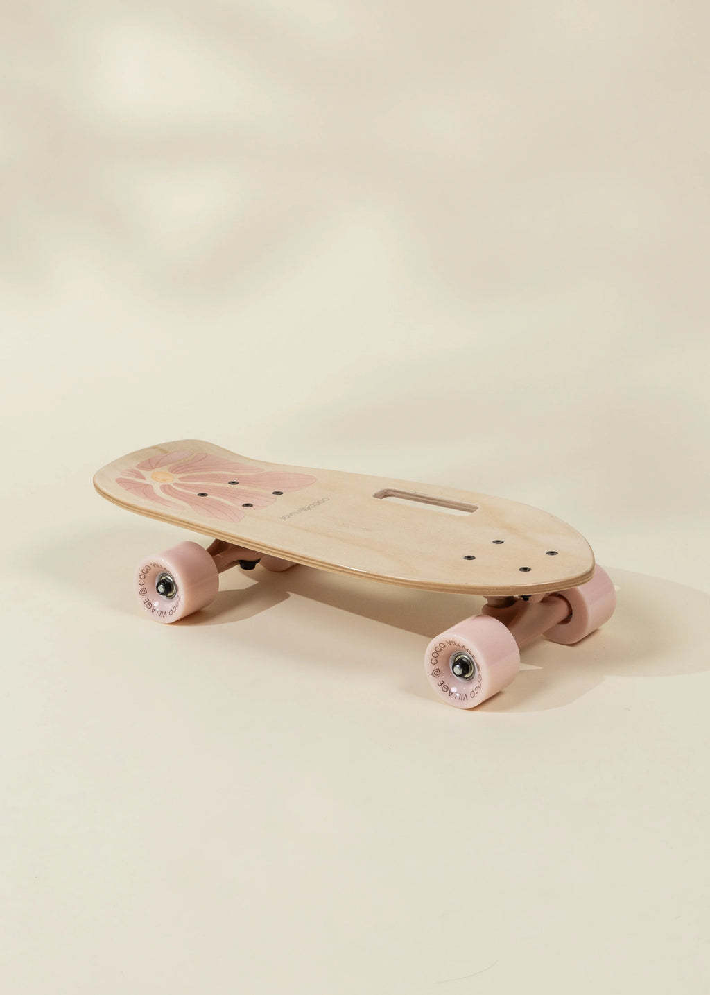 Kids’ Wooden Skateboard with Handle