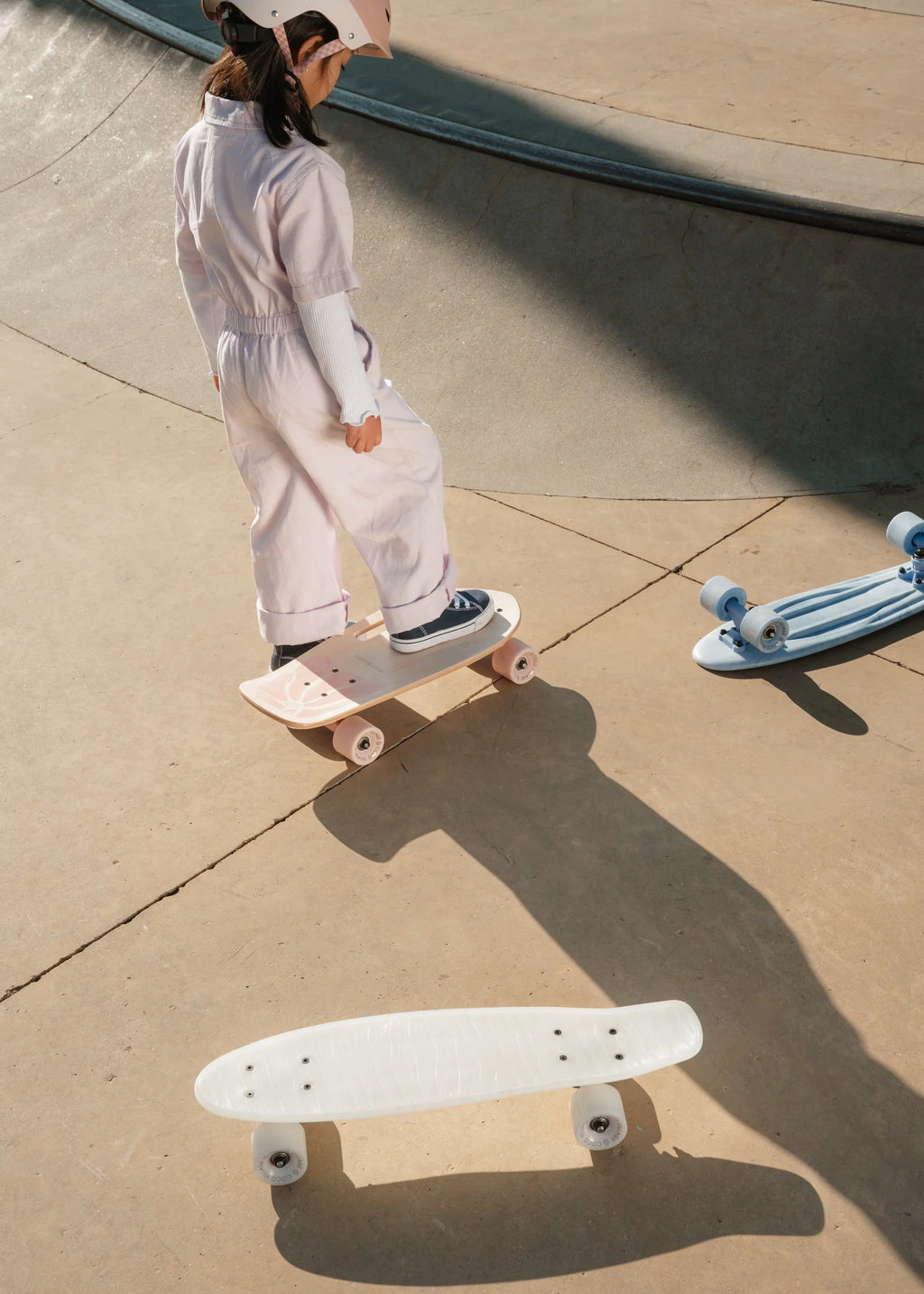 Kids’ Wooden Skateboard with Handle
