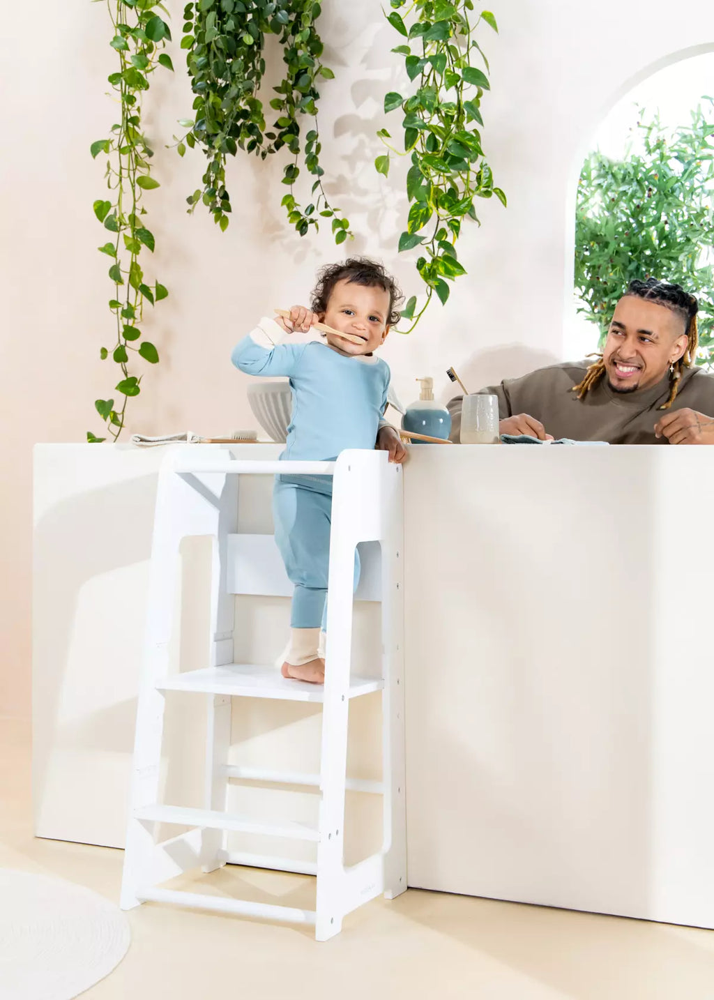 Educational Tower - White
