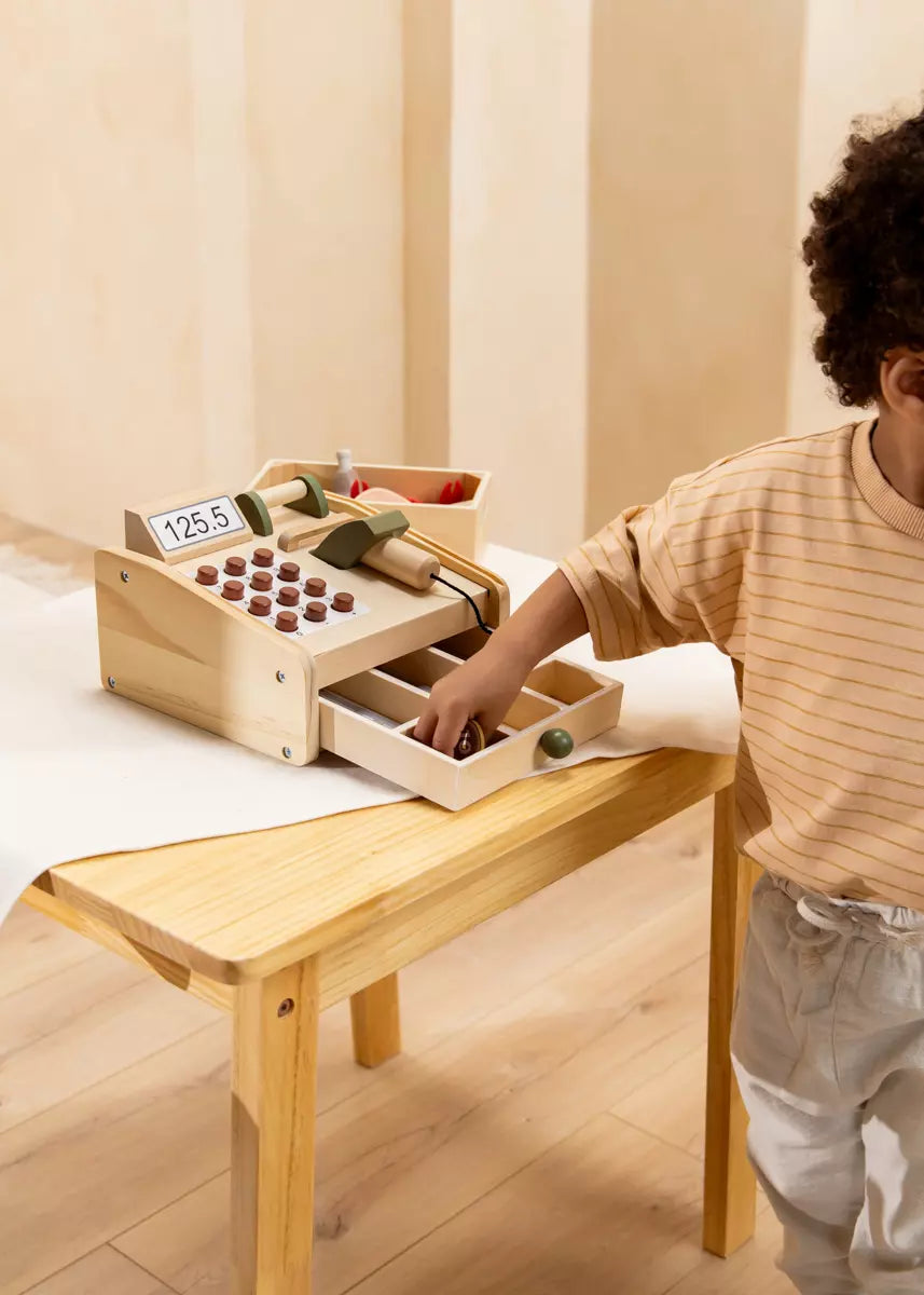 Wooden Cash Register