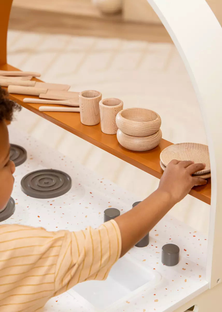 Wooden Dinnerware Play
