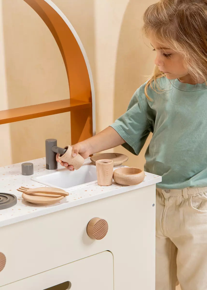 Wooden Dinnerware Play